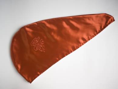 Silk hair towel
