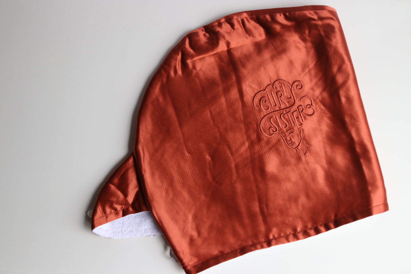 Silk hair towel