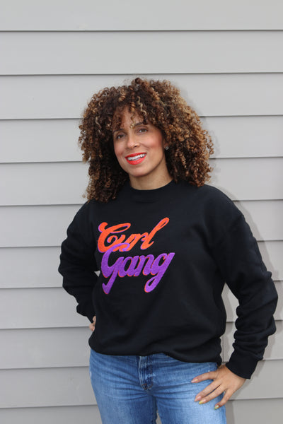 Custom chenil sweatshirt - Curl Gang