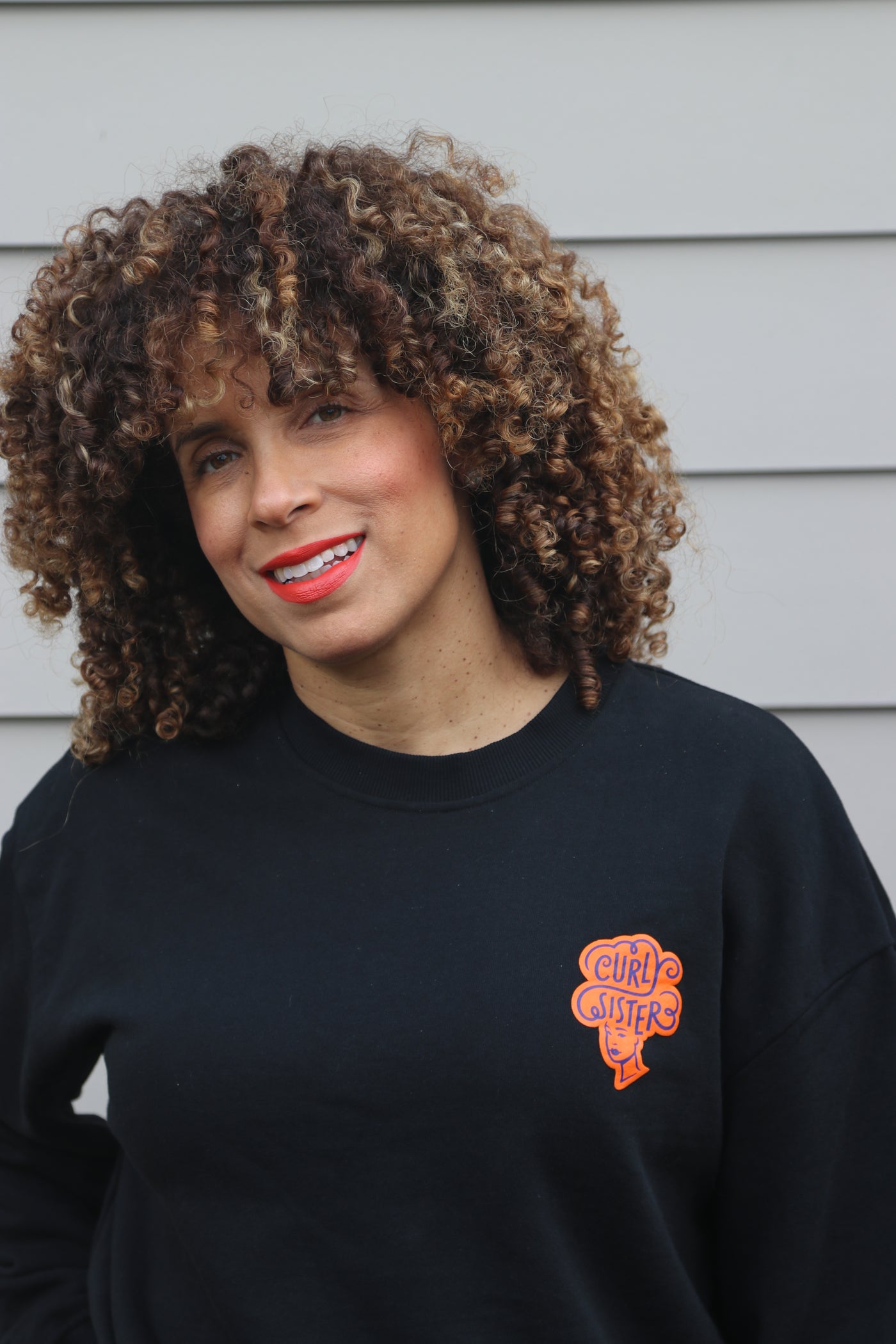 Custom puff print sweatshirt
