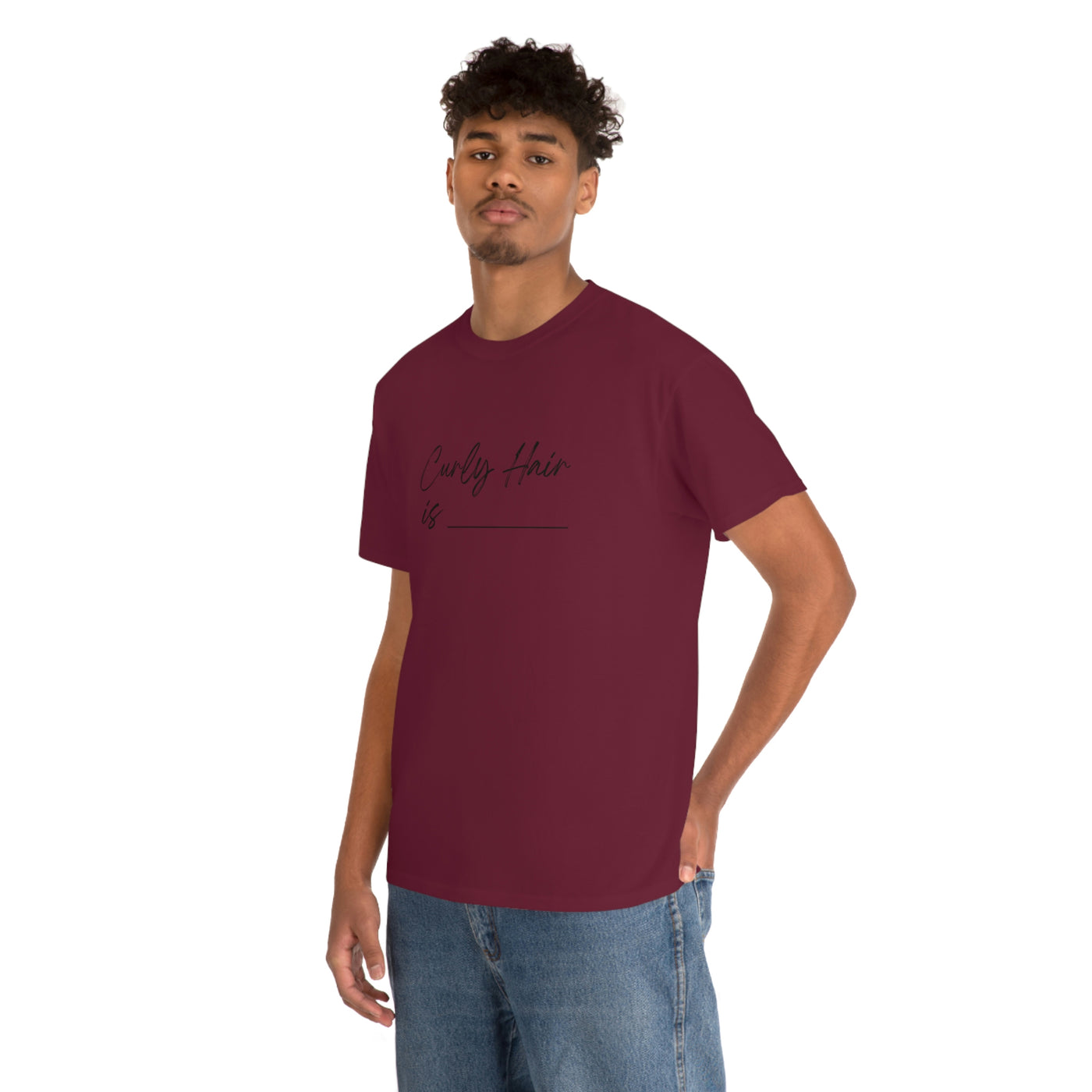 Curly Hair Is... - Unisex Ultra Cotton Tee - curlysister