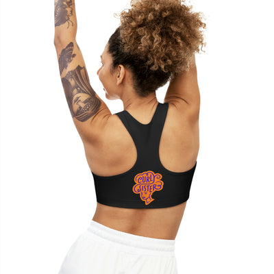 Curly Sister Seamless Sports Bra (AOP)