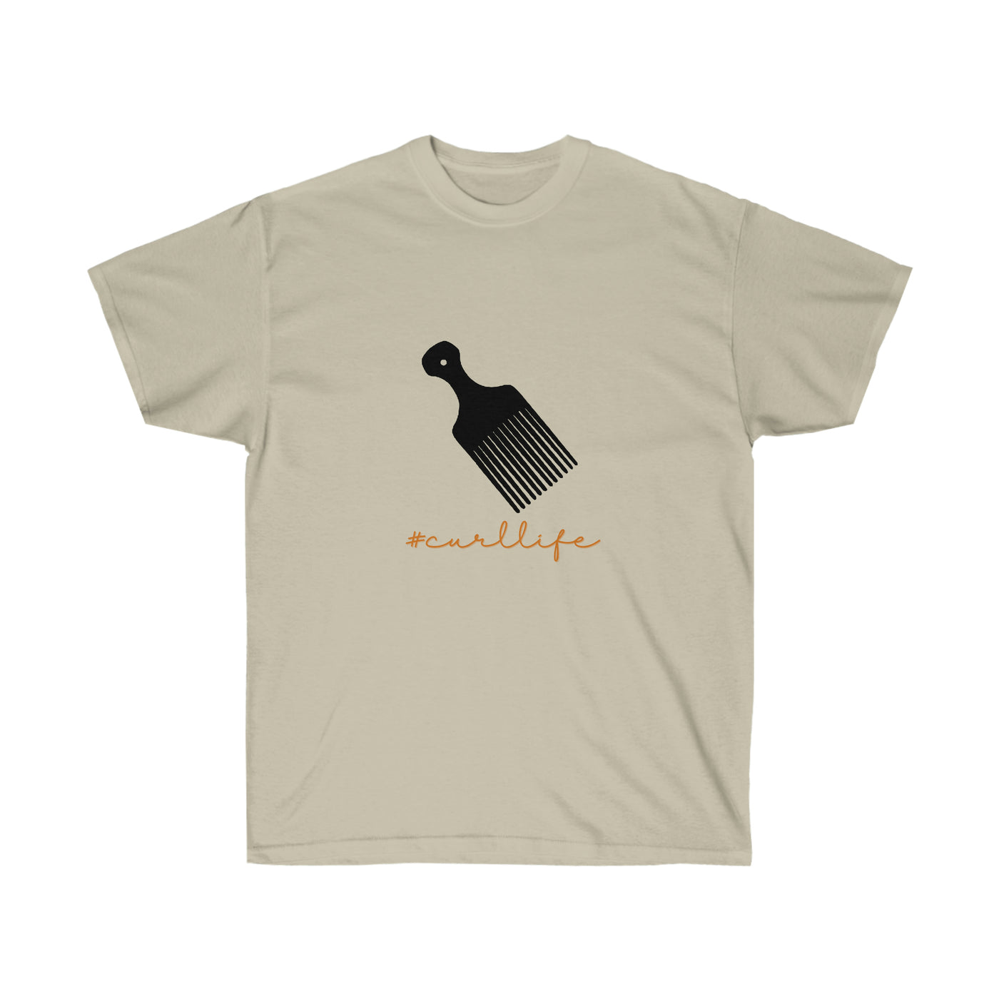#curllife - Unisex Ultra Cotton Tee - curlysister