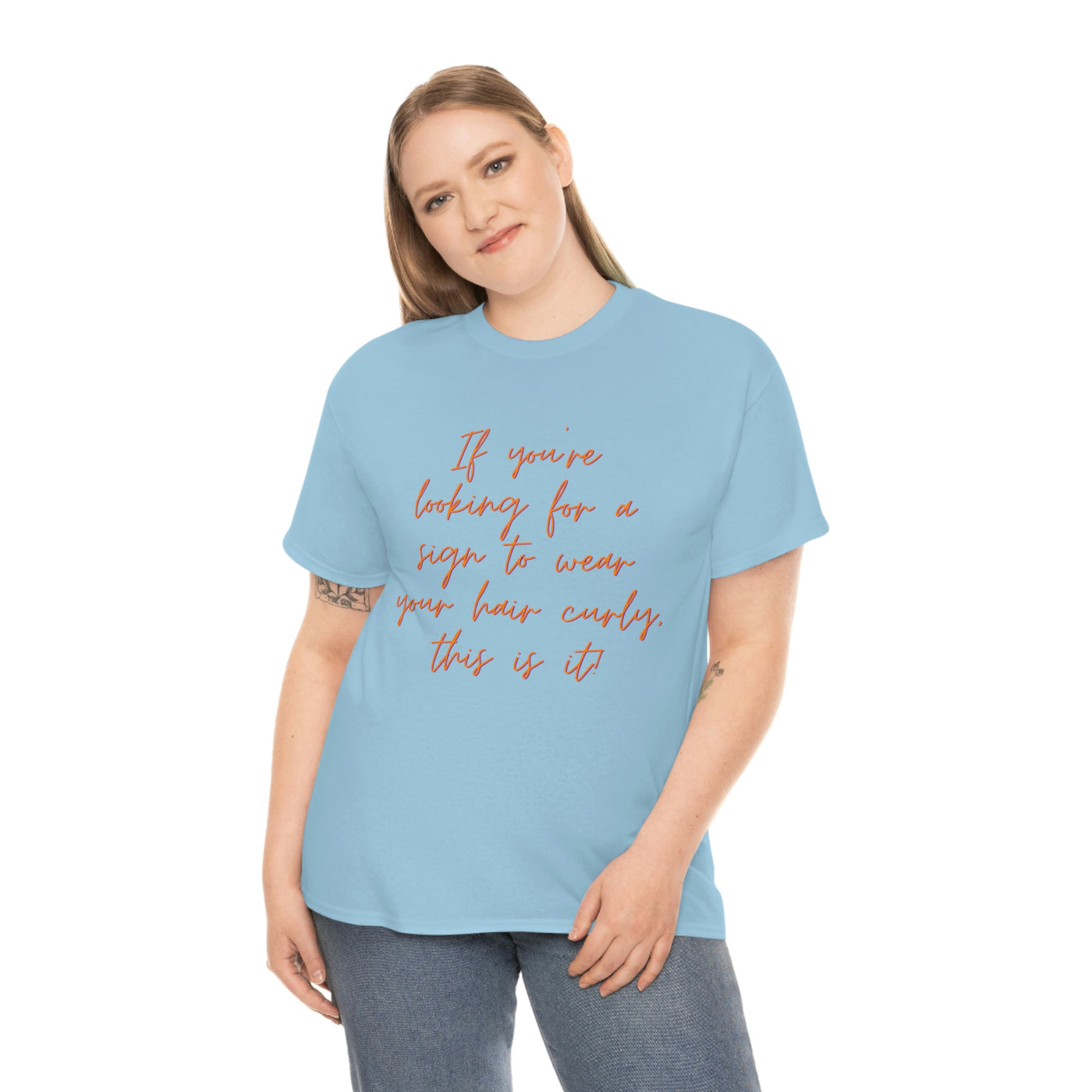 Looking for curly hair... Unisex Softstyle T-Shirt - curlysister