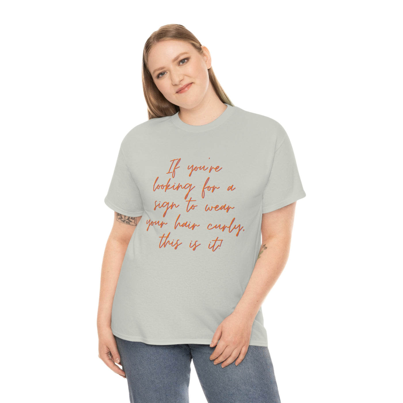 Looking for curly hair... Unisex Softstyle T-Shirt - curlysister