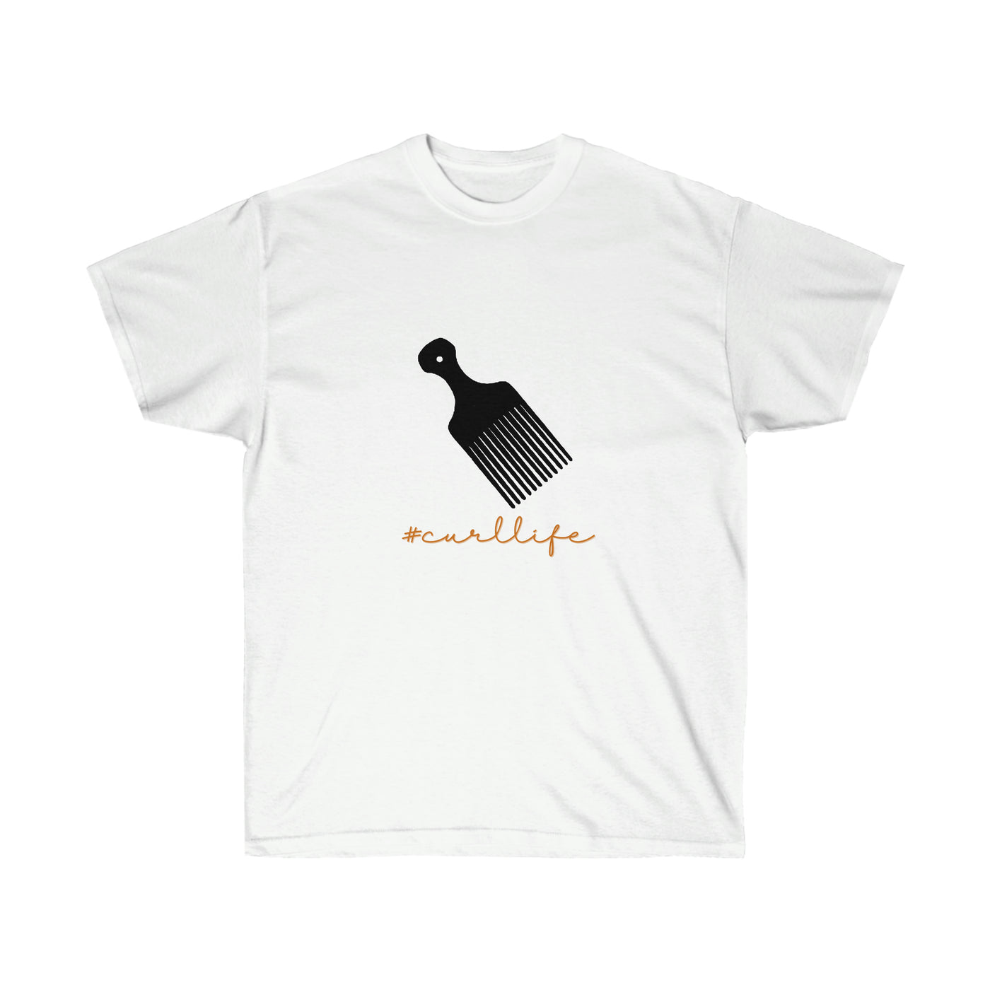 #curllife - Unisex Ultra Cotton Tee - curlysister
