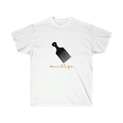 #curllife - Unisex Ultra Cotton Tee - curlysister