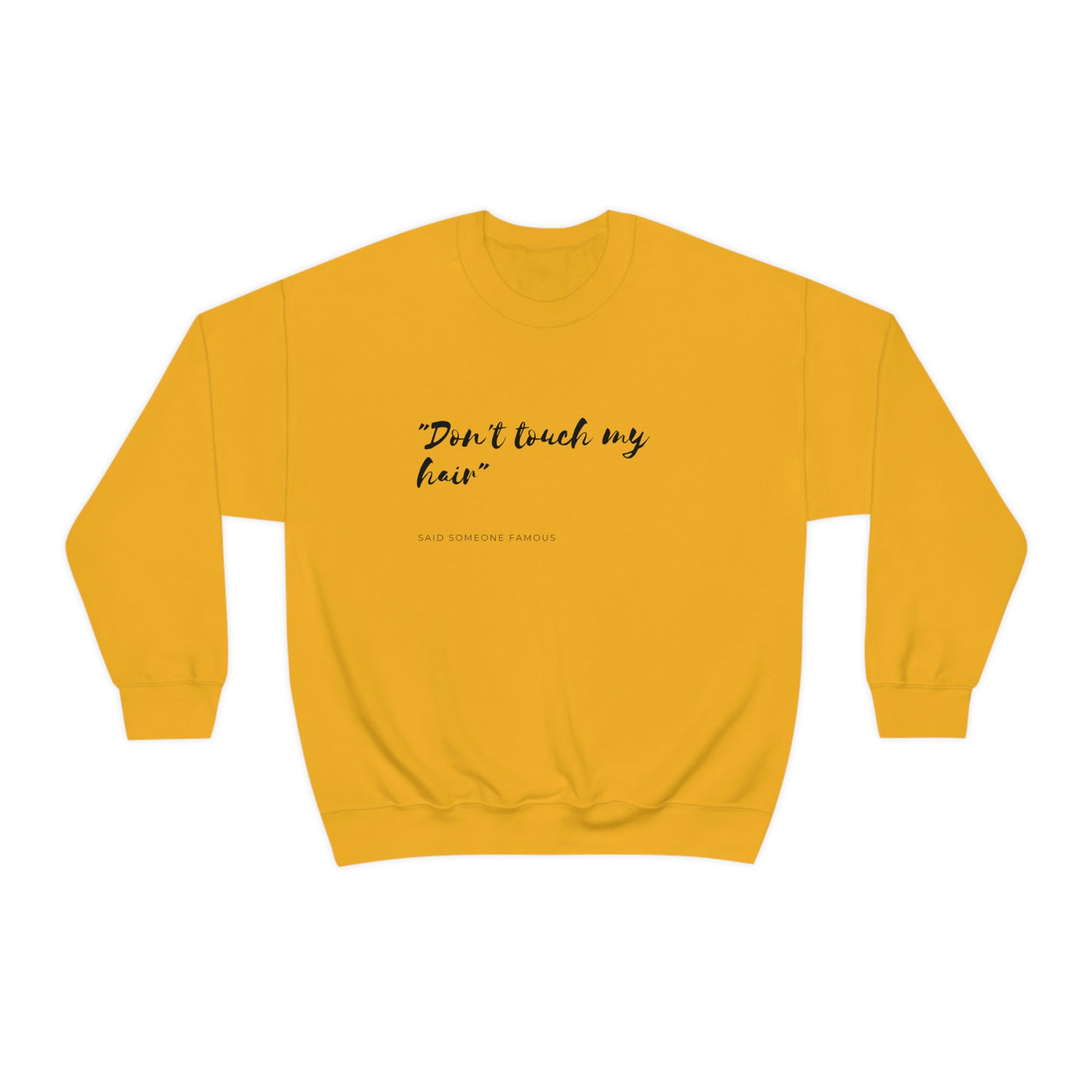 Dont Touch My Hair - Unisex Heavy Blend™ Crewneck Sweatshirt - curlysister