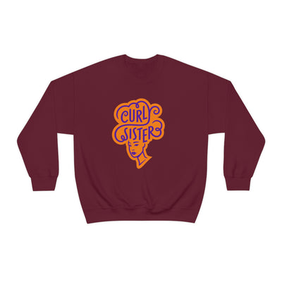 Curly Sister- Women Heavy Blend™ Crewneck Sweatshirt - curlysister