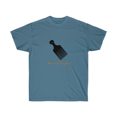 #curllife - Unisex Ultra Cotton Tee - curlysister