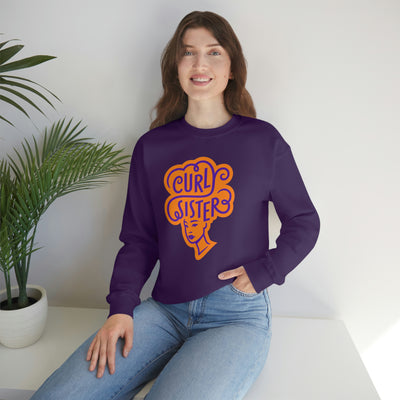 Curly Sister- Women Heavy Blend™ Crewneck Sweatshirt - curlysister