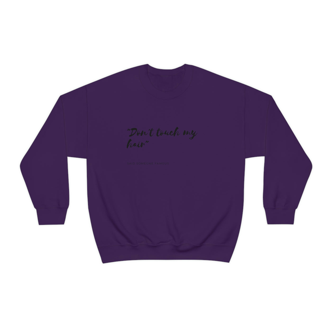 Dont Touch My Hair - Unisex Heavy Blend™ Crewneck Sweatshirt - curlysister