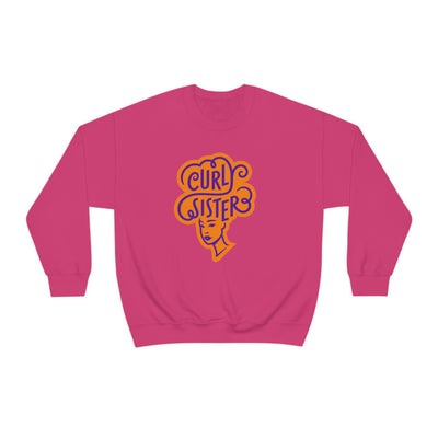 Curly Sister- Women Heavy Blend™ Crewneck Sweatshirt - curlysister