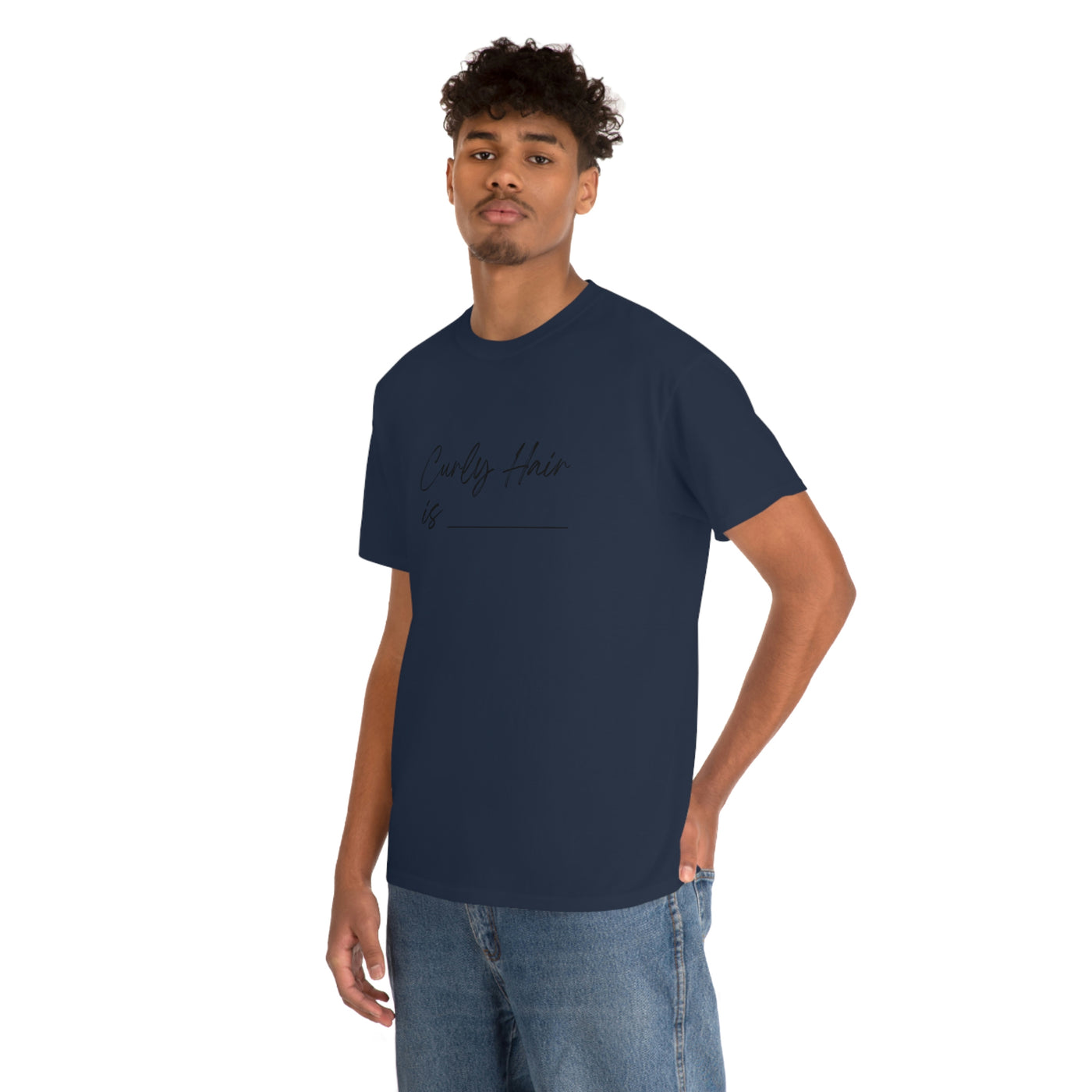 Curly Hair Is... - Unisex Ultra Cotton Tee - curlysister