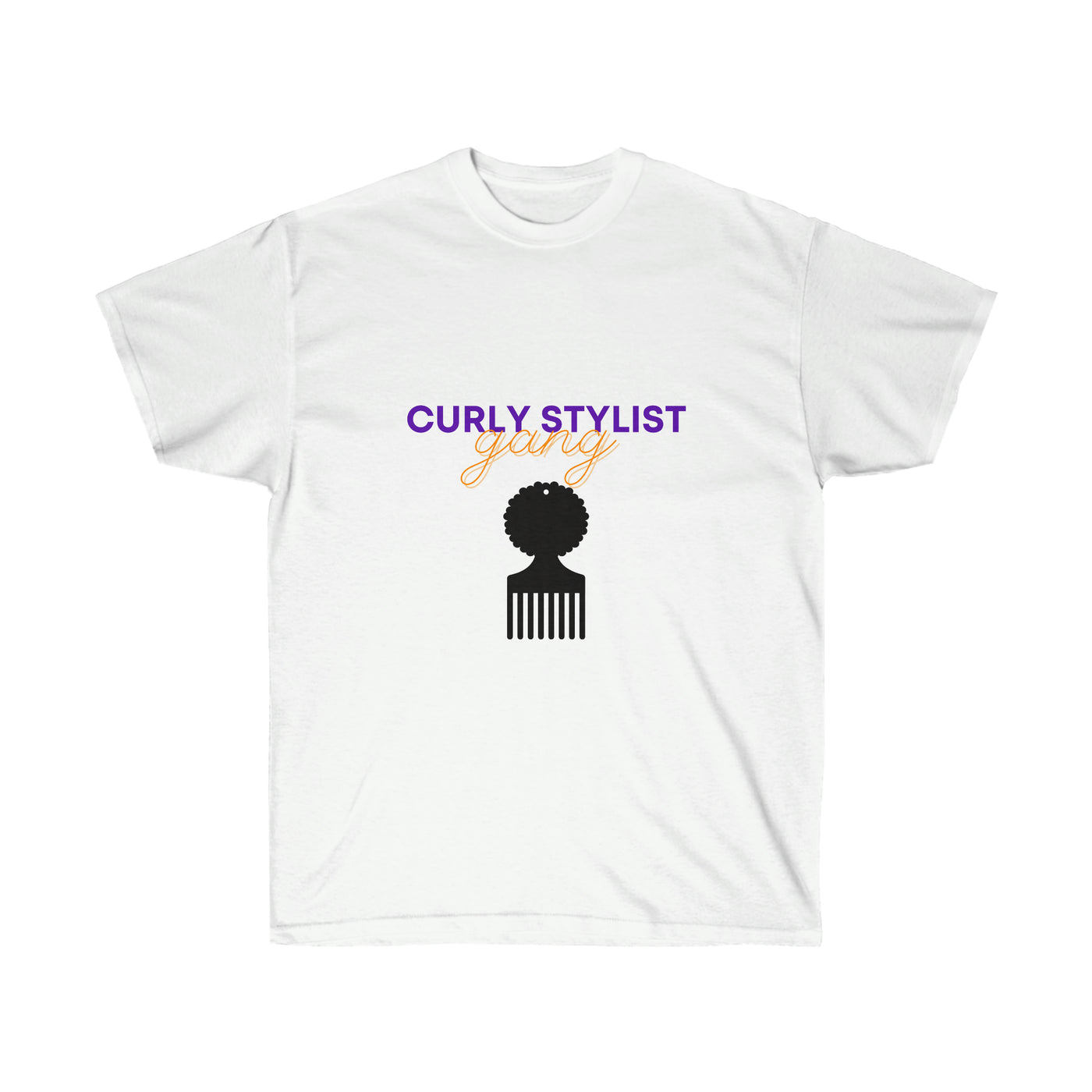 Curly Stylist Gang - Unisex Ultra Cotton Tee - curlysister