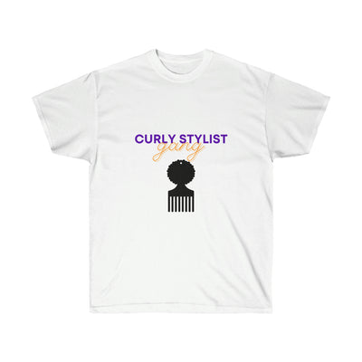 Curly Stylist Gang - Unisex Ultra Cotton Tee - curlysister