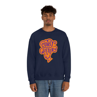 Curly Sister- Women Heavy Blend™ Crewneck Sweatshirt - curlysister