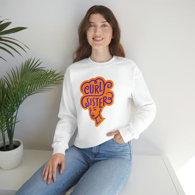 Curly Sister- Women Heavy Blend™ Crewneck Sweatshirt - curlysister