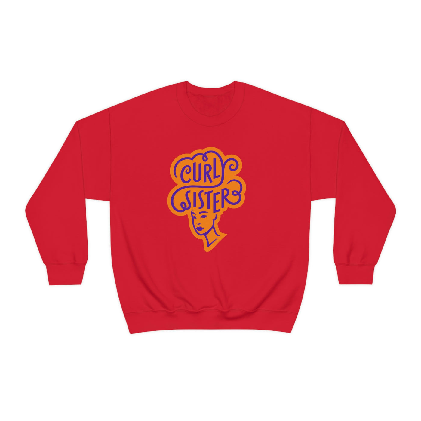 Curly Sister- Women Heavy Blend™ Crewneck Sweatshirt - curlysister