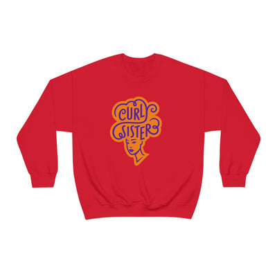 Curly Sister- Women Heavy Blend™ Crewneck Sweatshirt - curlysister
