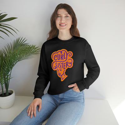 Curly Sister- Women Heavy Blend™ Crewneck Sweatshirt - curlysister