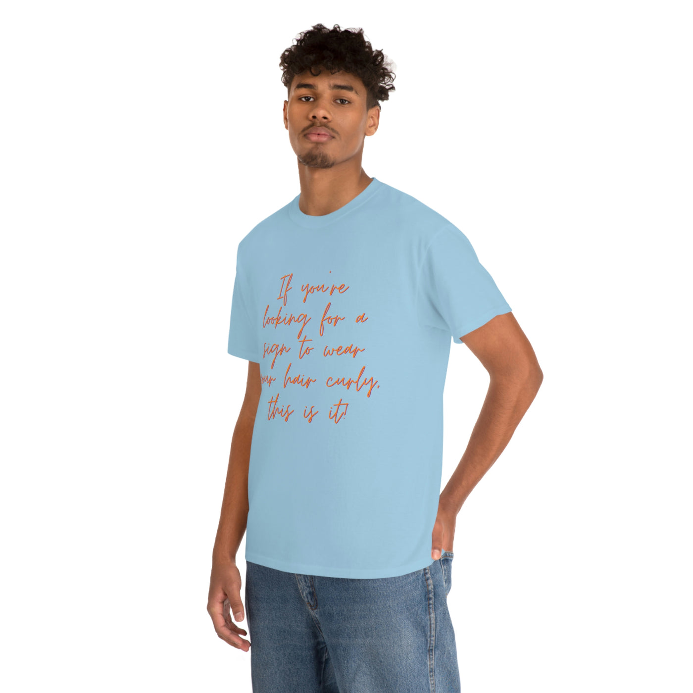 Looking for curly hair... Unisex Softstyle T-Shirt - curlysister