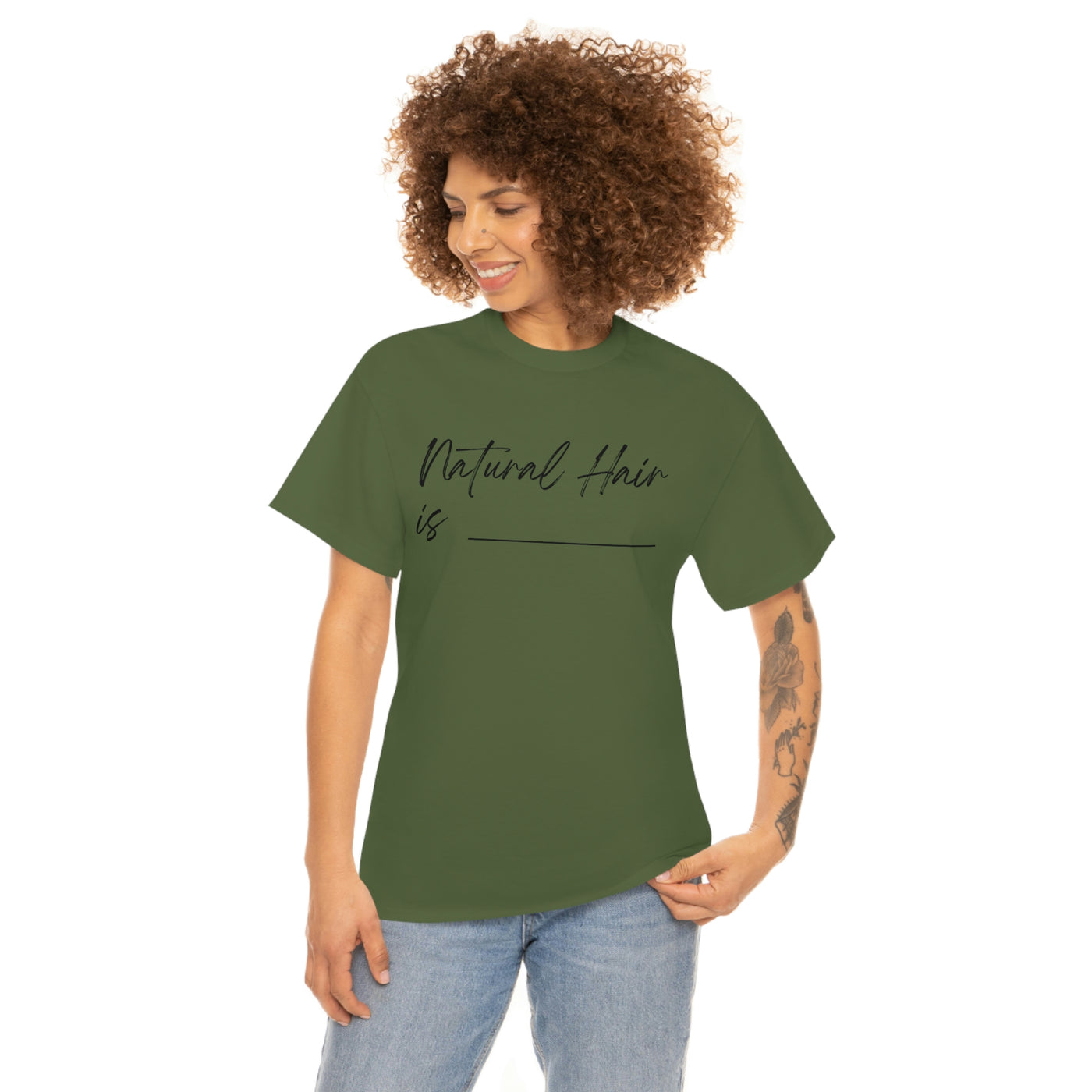 Natural Hair is... Unisex Softstyle T-Shirt - curlysister