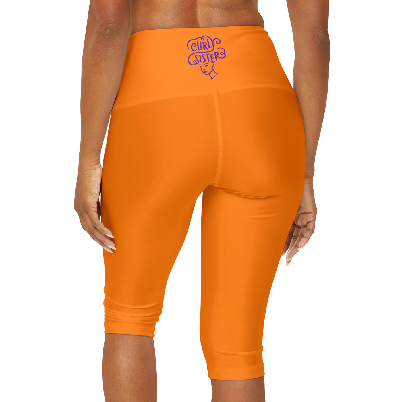 Curly Sister Yoga Capri Leggings