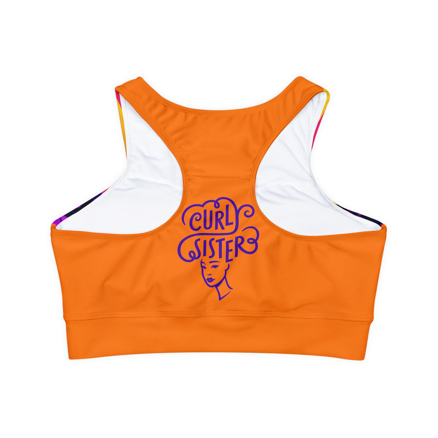 Curly Sister - Fully Lined, Padded Sports Bra