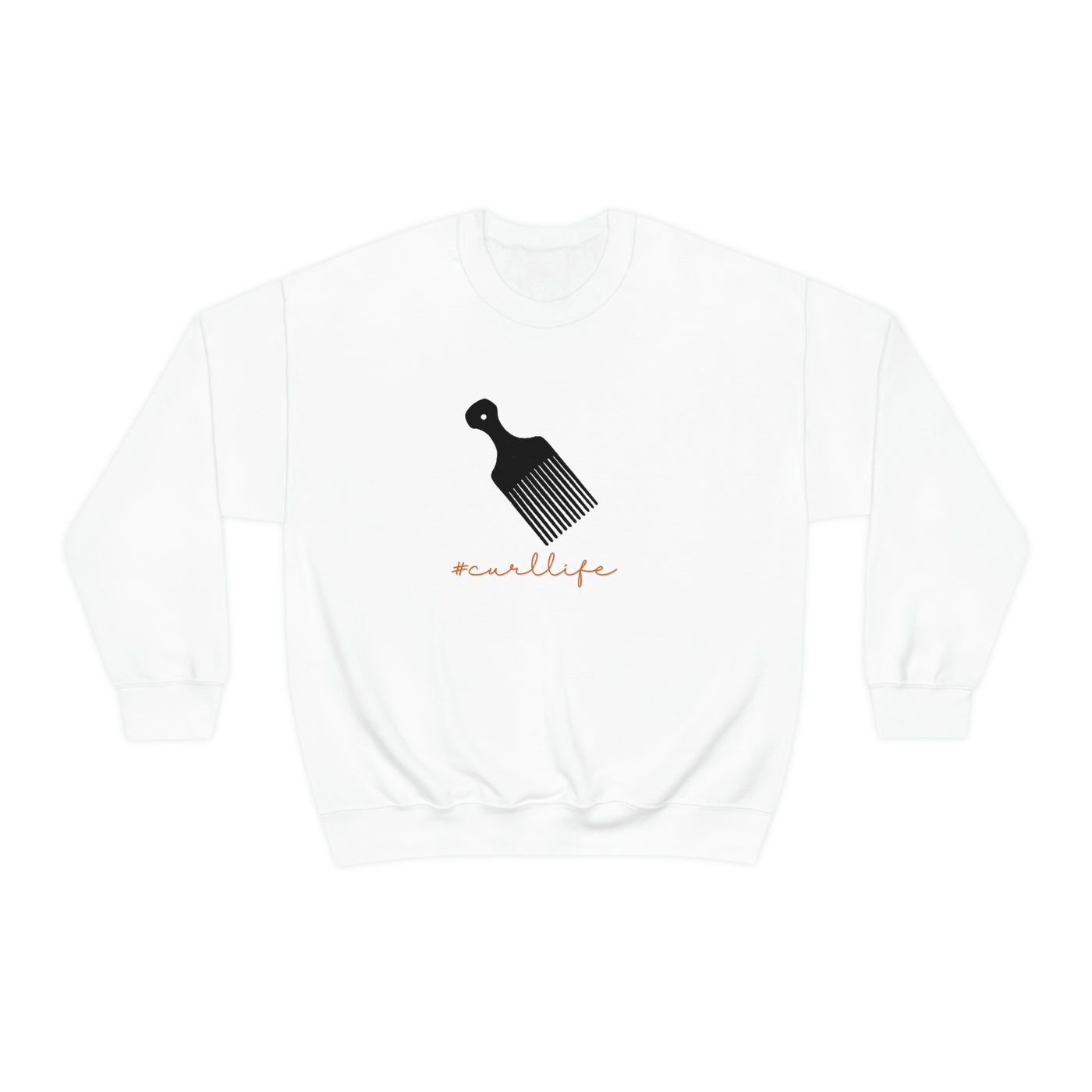 curl life - Unisex Heavy Blend™ Crewneck Sweatshirt - curlysister