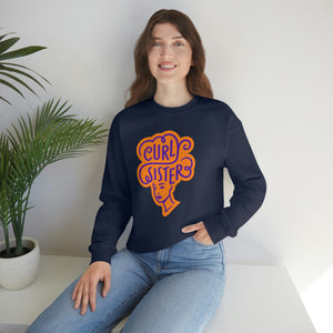 Curly Sister- Women Heavy Blend™ Crewneck Sweatshirt - curlysister
