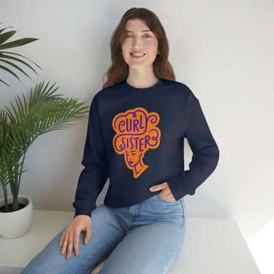 Curly Sister- Women Heavy Blend™ Crewneck Sweatshirt - curlysister