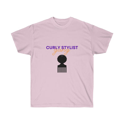 Curly Stylist Gang - Unisex Ultra Cotton Tee - curlysister