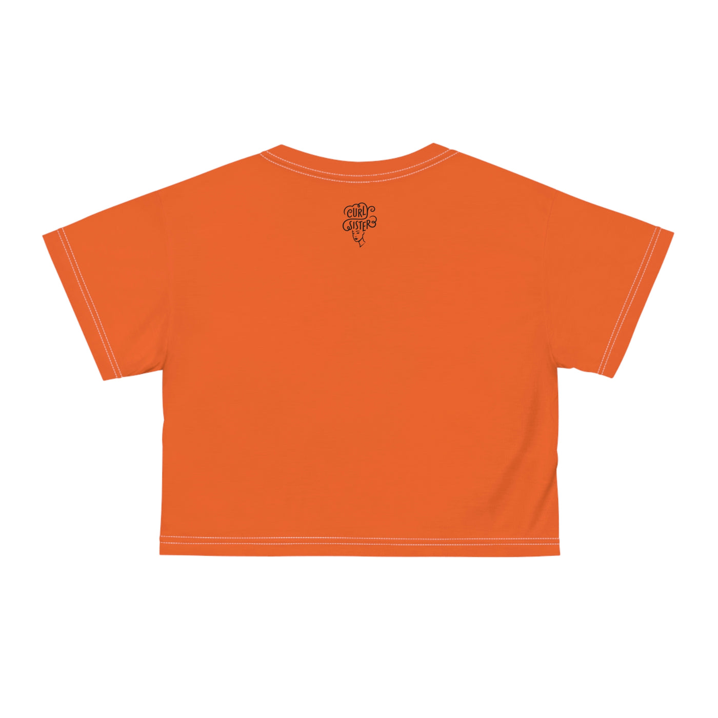 World of Curls - Crop Tee