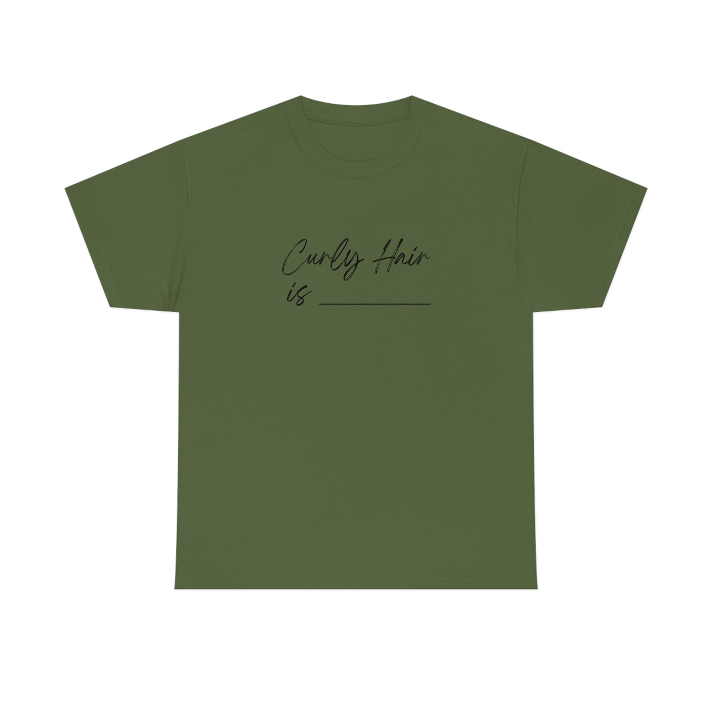 Curly Hair Is... - Unisex Ultra Cotton Tee - curlysister