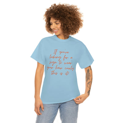 Looking for curly hair... Unisex Softstyle T-Shirt - curlysister
