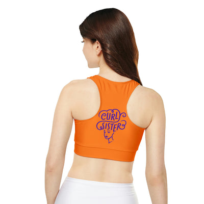 Curly Sister - Fully Lined, Padded Sports Bra