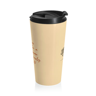 Wear your hair curly - Stainless Steel Travel Mug - curlysister