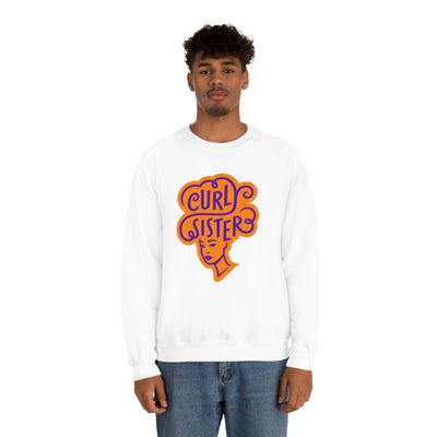 Curly Sister- Women Heavy Blend™ Crewneck Sweatshirt - curlysister