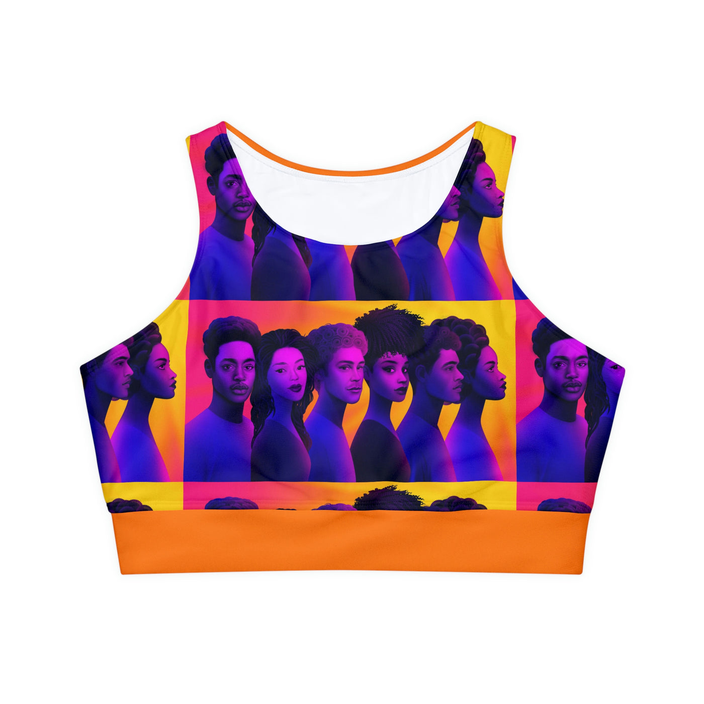 Curly Sister - Fully Lined, Padded Sports Bra