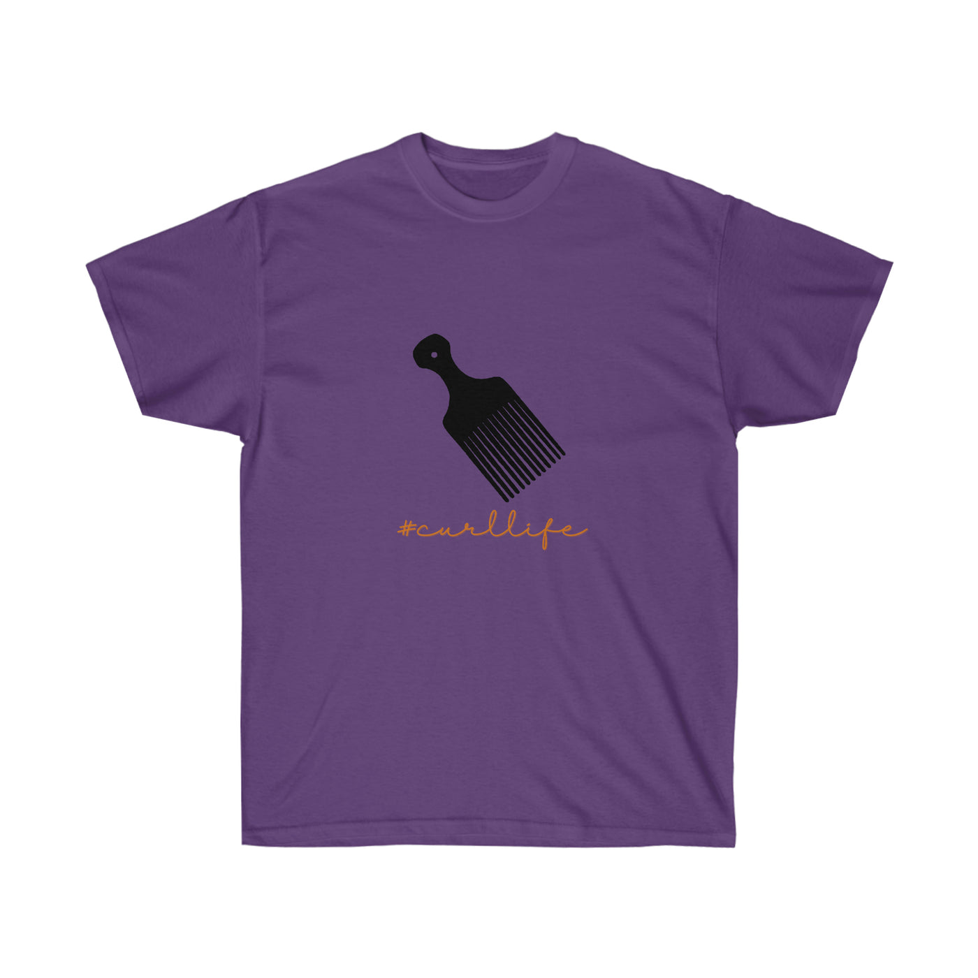 #curllife - Unisex Ultra Cotton Tee - curlysister