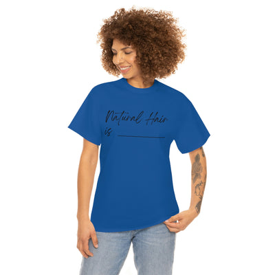 Natural Hair is... Unisex Softstyle T-Shirt - curlysister