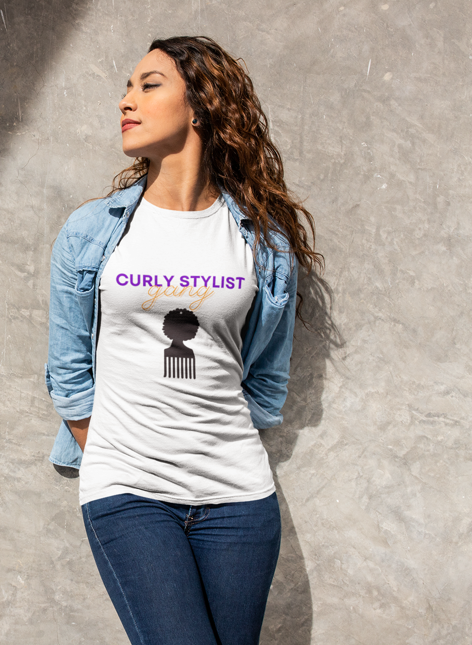 Curly Stylist Gang - Unisex Ultra Cotton Tee - curlysister
